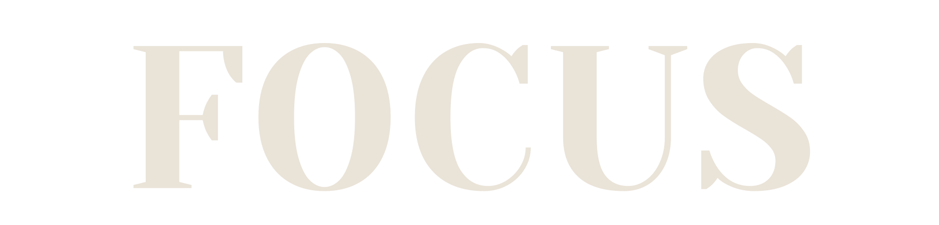 Focus | Focus on Fashion